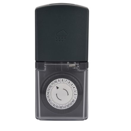 Mechanikus időkapcsoló IP44 napi Gao