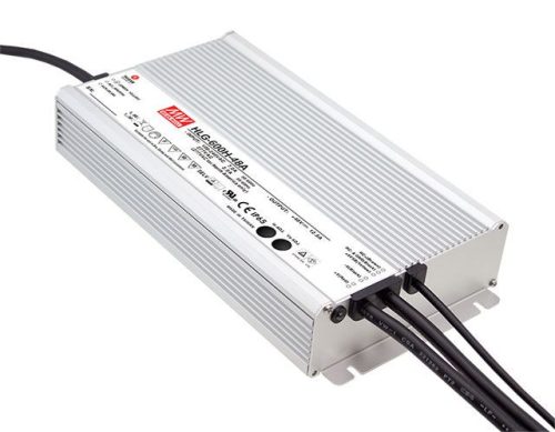 600W 12V IP65 LED tápegység Mean Well