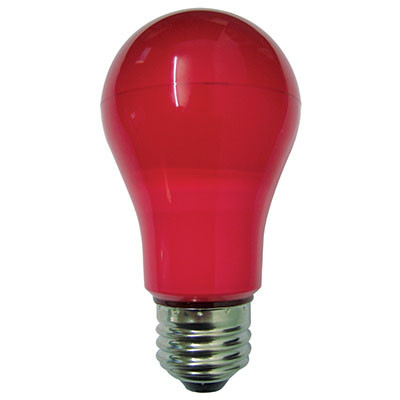 6W piros E27 COLOR GLS LED fényforrás Hunilux