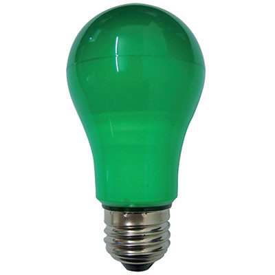 6W zöld E27 COLOR GLS LED fényforrás Hunilux