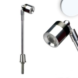 3W 5200K LED vitrinvilágító lámpa króm IsoLED