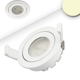   8W 2700K süllyesztett billenthető LED mélysugárzó dimmelhető 140° fehér IsoLED