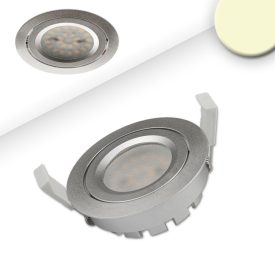   8W 2700K süllyesztett billenthető LED mélysugárzó dimmelhető 120° ezüst IsoLED