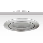 8W 2700K süllyesztett billenthető LED mélysugárzó dimmelhető 120° ezüst IsoLED