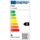 8W 2700K süllyesztett billenthető LED mélysugárzó dimmelhető 120° ezüst IsoLED