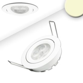   8W 2700K süllyesztett billenthető LED mélysugárzó dimmelhető 72° fehér IsoLED