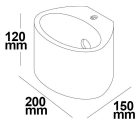 Gipsz fali lámpa G9 IsoLED