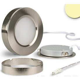   3W 3000K süllyesztett/falon kívüli LED bútorvilágító dimmelhető IsoLED