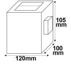 2x5W 3000K Flex fali lámpa IsoLED