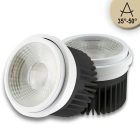 30W AR111 péksütemény fényforrás, 35°-50° állítható, külső trafóval IsoLED