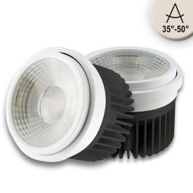   30 W AR111 gyümölcs fényforrás, 35°-50° állíthatő, külso tarfóval IsoLED