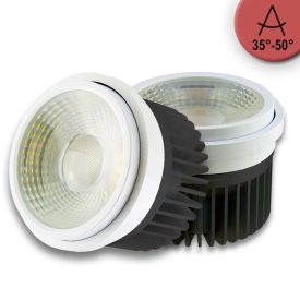   30W AR111 hús fényforrás, 35°-50° állítható, külső trafóval IsoLED