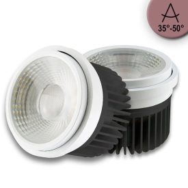   30W AR111 friss hús fényforrás, 35°-50° állítható, külső trafóval IsoLED