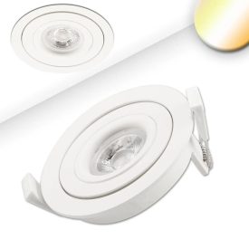   9W 2000-2800K süllyesztett billenthető LED mélysugárzó 45° színhőmérséklet szabályozható IsoLED