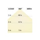 8W 2200K E27 dimmelhető vintage LED fényforrás IsoLED