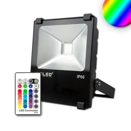 30W RGB IP66 LED reflektor rádiós távirányítóval IsoLED