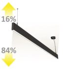 40W 3000K LED függesztett lámpa IsoLED
