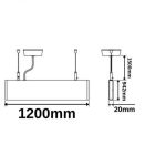 40W 3000K LED függesztett lámpa IsoLED