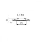 SEIDY CT-DTO50-B spot lámpatest Kanlux