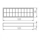 NOTUS 4LED 236 NT falon kívüli lámpatest Kanlux