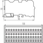 KTB-125-15-M elosztóblokk Kanlux