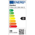 TYBIA LED 38W-NW B mennyezeti LED lámpa Kanlux