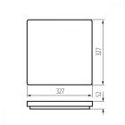 VARSO HI 36W-NW-L-SE mennyezeti LED lámpa Kanlux