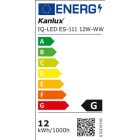 12W 2700K 40° AR111 GU10 LED fényforrás Kanlux