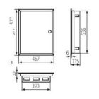 KP-DB-I-MF-318 fém elosztódoboz Kanlux