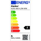 4,5W 2700K E27 LED fényforrás Kanlux