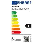 8W 2700K E27 LED fényforrás Kanlux