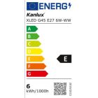 6W 2700K E27 LED fényforrás Kanlux