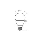 6,5W 4000K E14 LED fényforrás Kanlux