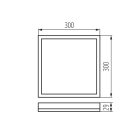 AZPO LED 17,5WCCT-L-B lámpa Kanlux