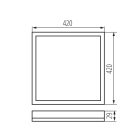 AZPO LED 22WCCT-L-W mennyezeti lámpa Kanlux