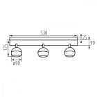 GALOBA EL-3I B mennyezeti lámpatest Kanlux