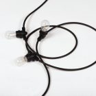 6m 5 foglalat E27 kültéri füzér Kanlux