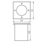 BERG AD-7L járófelületbe süllyesztett lámpatest Kanlux