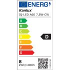 7,8W 6500K E27 LED fényforrás Kanlux