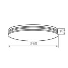 17,5W 4000K IP20 LED mennyezeti lámpa Kanlux