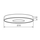 VAND LED 17,5W NW W mennyezeti lámpa Kanlux