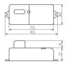 MAH PRO SENSOR mozgásérzékelő Kanlux