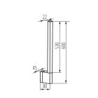 YALTE S 06 8W WW-B kültéri fali lámpa Kanlux