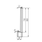YALTE S 08 10W WW-B kültéri fali lámpa Kanlux