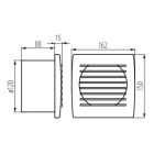 EOL 120B ventilátor Kanlux