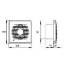 VULKAN VK100L ventilátor Kanlux