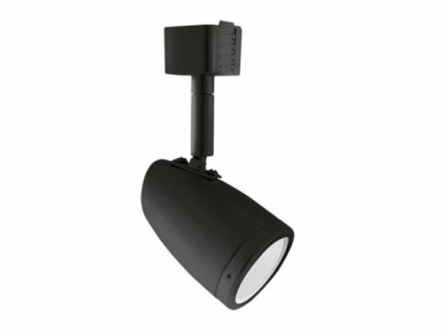 Fekete sínre szerelhető lámpa GU10-es foglalattal LEDmaster