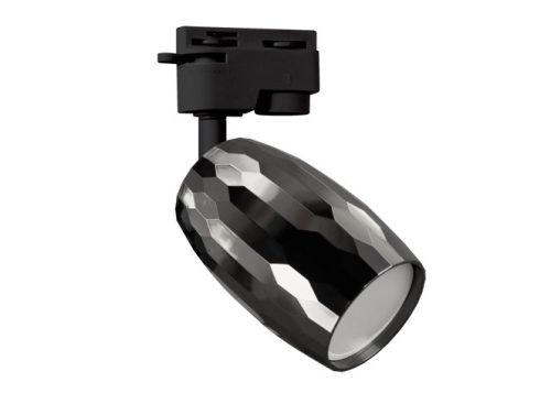 Sezam TRA fekete színű sínre szerelhető lámpa GU10 Ledmaster