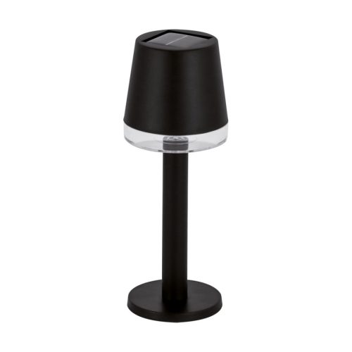 Tulia 0,2W-os fekete színű napelemes asztali lámpa Strühm