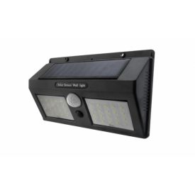   5W 5500-6000K napelemes fali lámpa mozgásérzékelővel és alkonykapcsolóval MasterLED